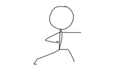 Student Stick-Figure Karate Animation